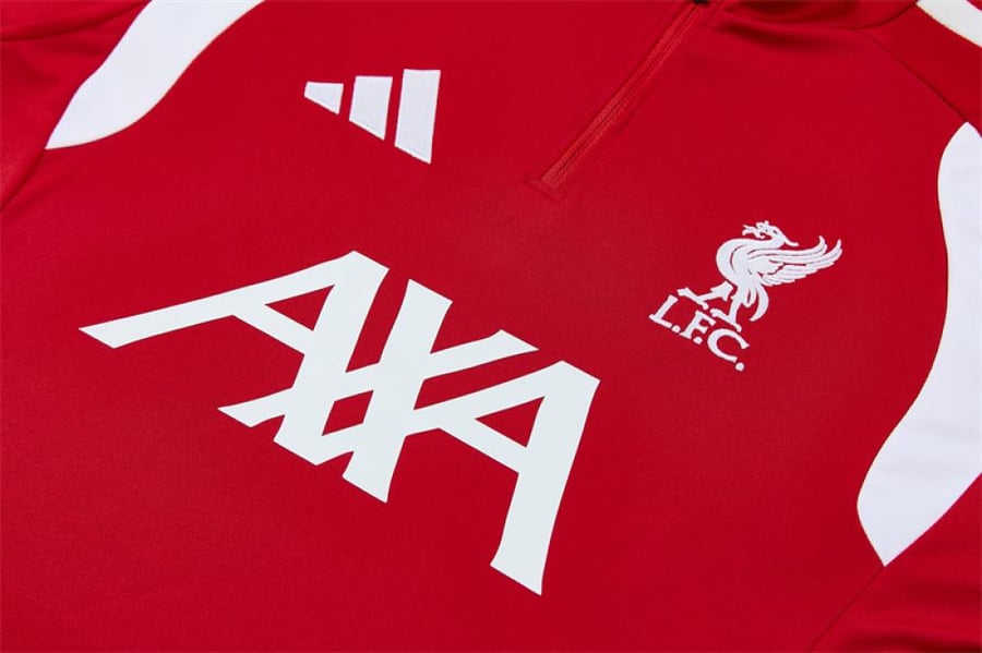 طقم تدريب شتوي ليفربول 2026-2027 احمر