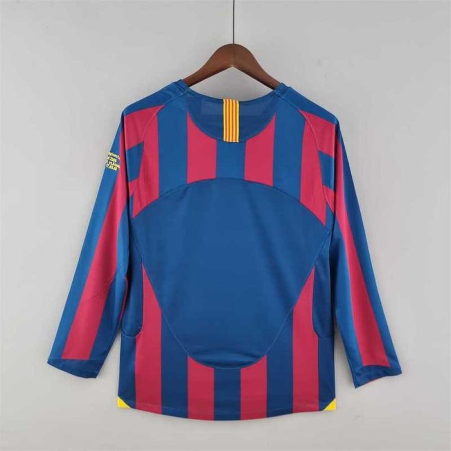Barcelona team 2005-2006 season red long sleeve