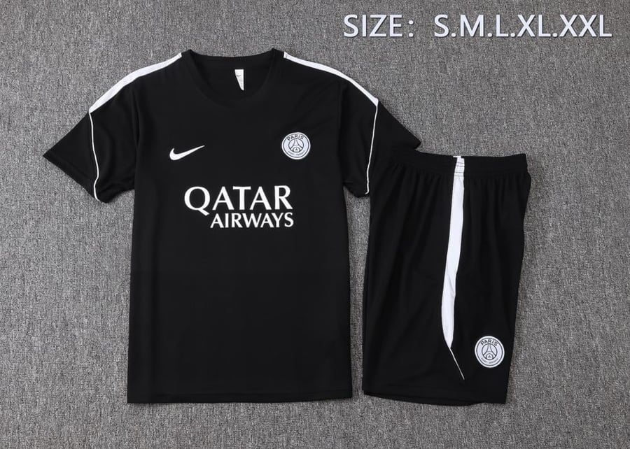 Paris Saint-Germain 2026-2027 summer training set black