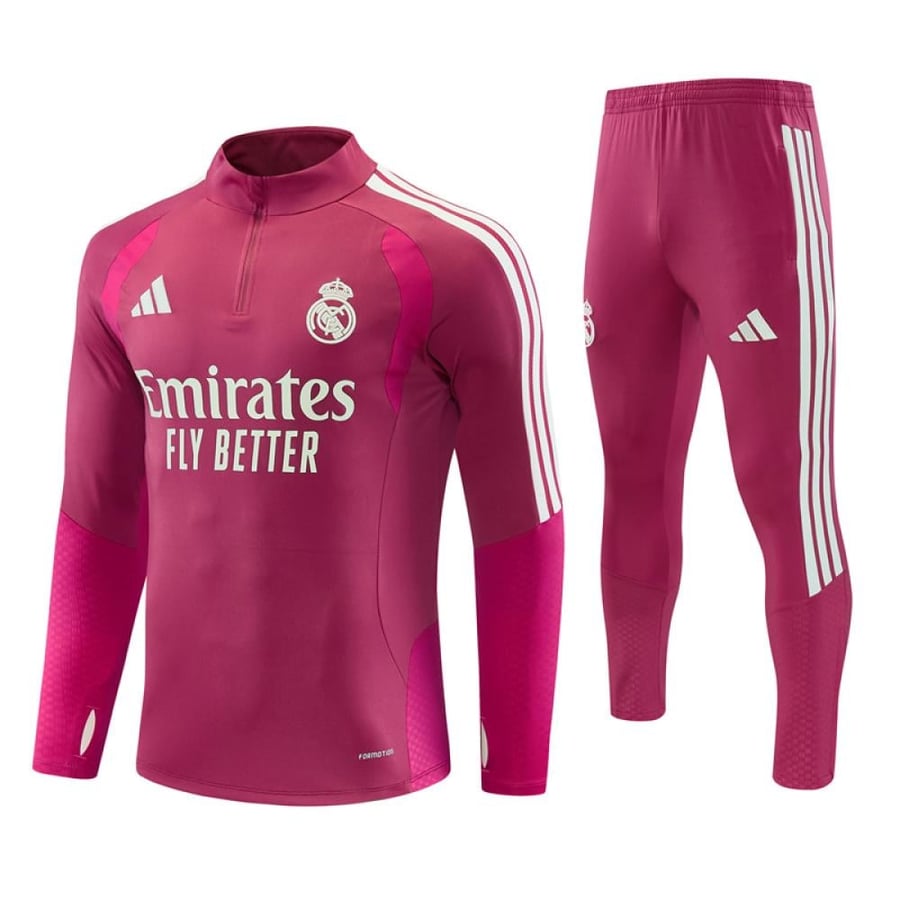 طقم تدريب شتوي ريال مدريد 2026-2027 وردي