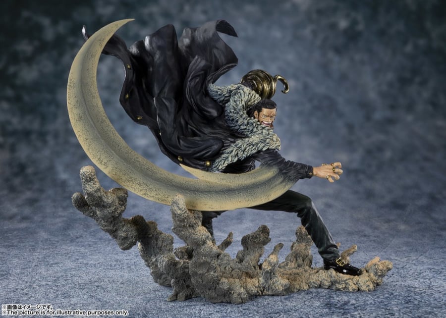 طلب مسبق - فيغر كروكودايل- أصلي من شركة Bandai Spirits (Figuarts ZERO) - الارتفاع 21 سم