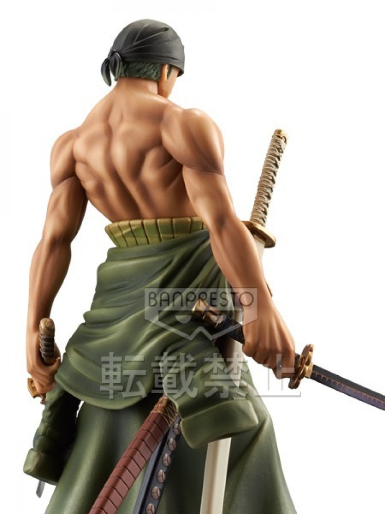 فيغر رورونوا زورو - أصلي من شركة Banpresto (Master Stars Piece) - الارتفاع 25 سم