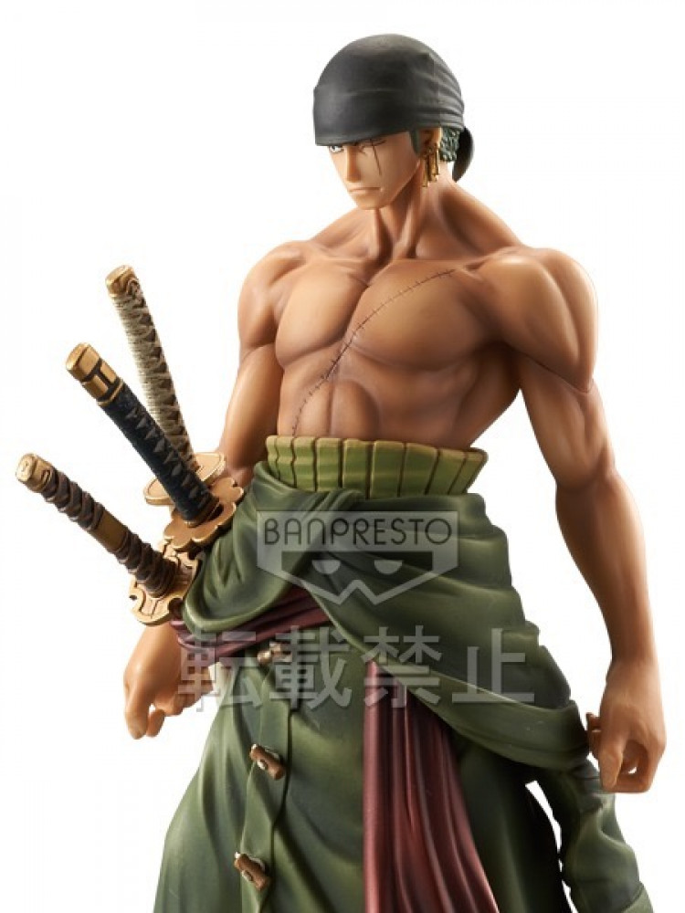 فيغر رورونوا زورو - أصلي من شركة Banpresto (Master Stars Piece) - الارتفاع 25 سم