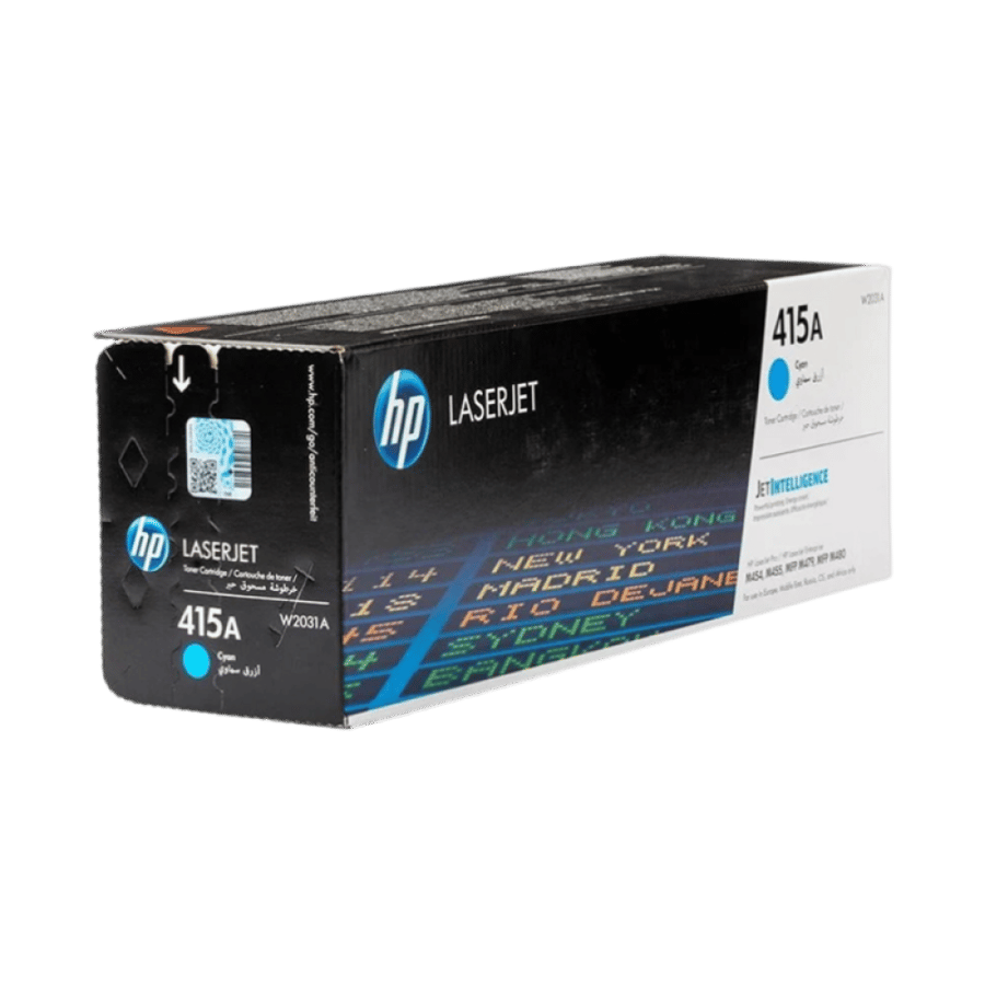 خرطوشة حبر HP 415A - سماوي (W2031A) للطابعات الليزرية الملونة