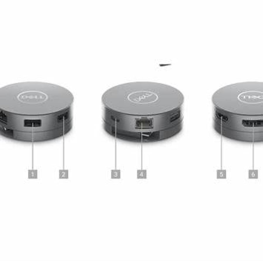 Dell 6-in-1 USB-C Adapter DA3