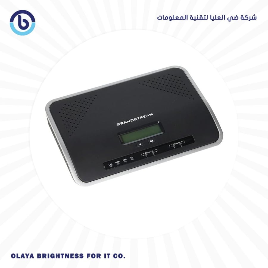 سنترال جراند ستريم شبكي 2 خط خارجي / UCM6202:GRANDSTREAM IPBX APPLIANCE UCM6202