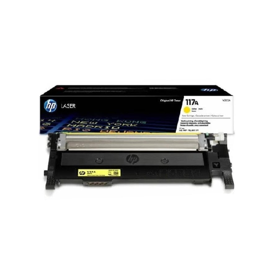 خرطوشة حبر HP 117A - أصفر (W2072A) للطابعات الليزرية