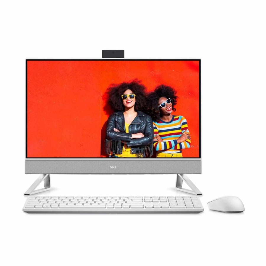 كمبيوتر Dell  بشاشة  27 Infinity Touch بحواف نحيفة – معالج Intel Core 7 150U، رام 16GB DDR4، تخزين 1TB NVMe SSD، كرت شاشة NVIDIA MX570A 2GB، ويندوز 11 برو، كيبورد وماوس لاسلكي عربي