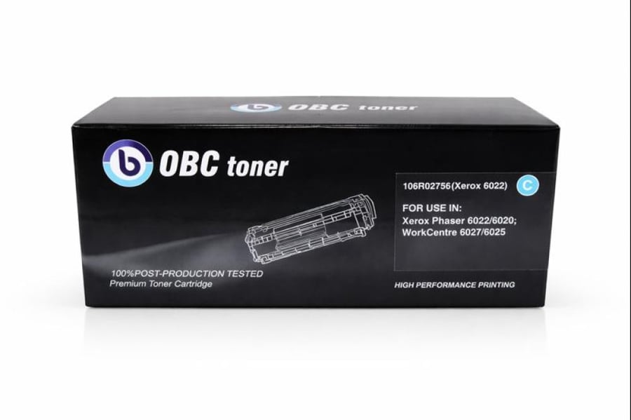 خرطوشة حبر OBC متوافقة مع Xerox 106R02756 - طباعة احترافية بجودة عالية