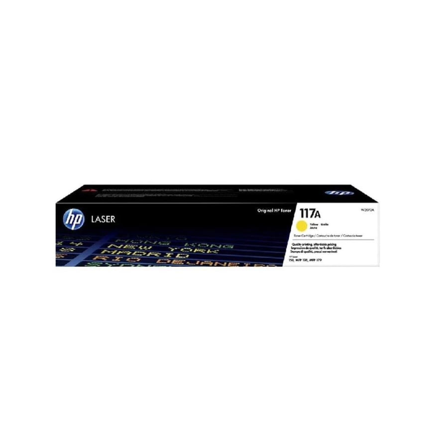 خرطوشة حبر HP 117A - أصفر (W2072A) للطابعات الليزرية