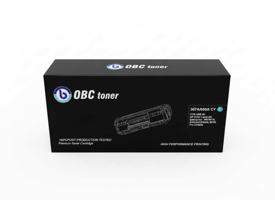 حبر HP 307A/650A ازرق OBC
