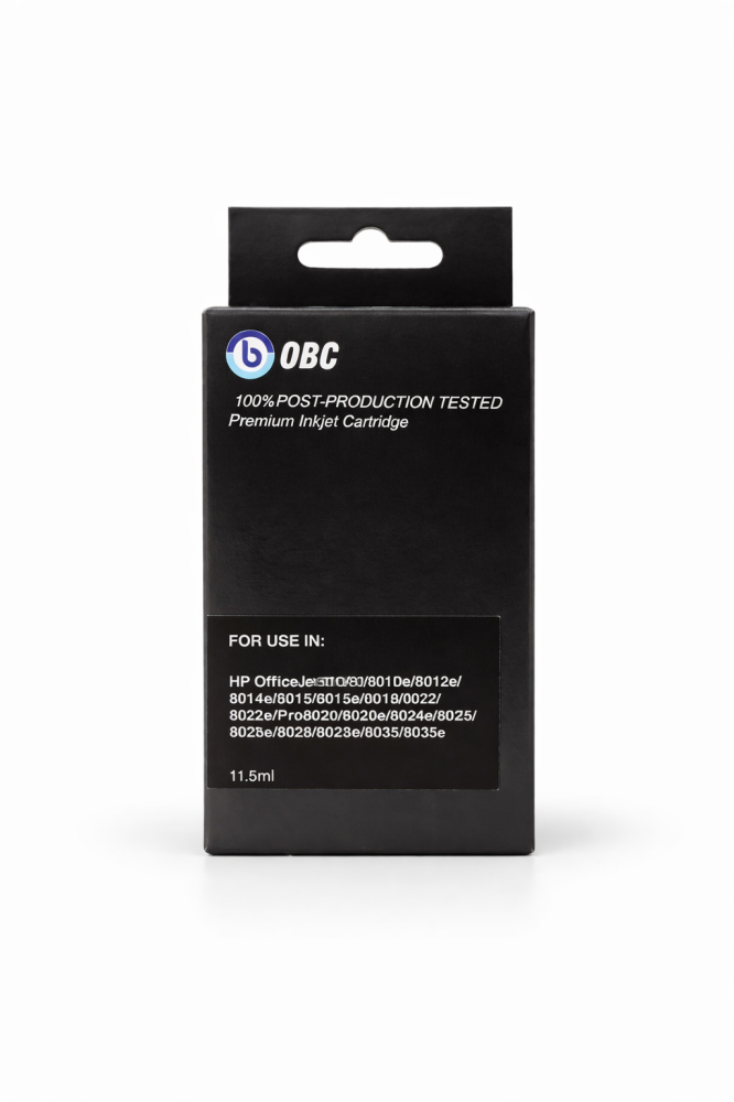 خرطوشة حبر أرجواني متوافقة مع HP 912XL من OBC - طباعة عالية الجودة