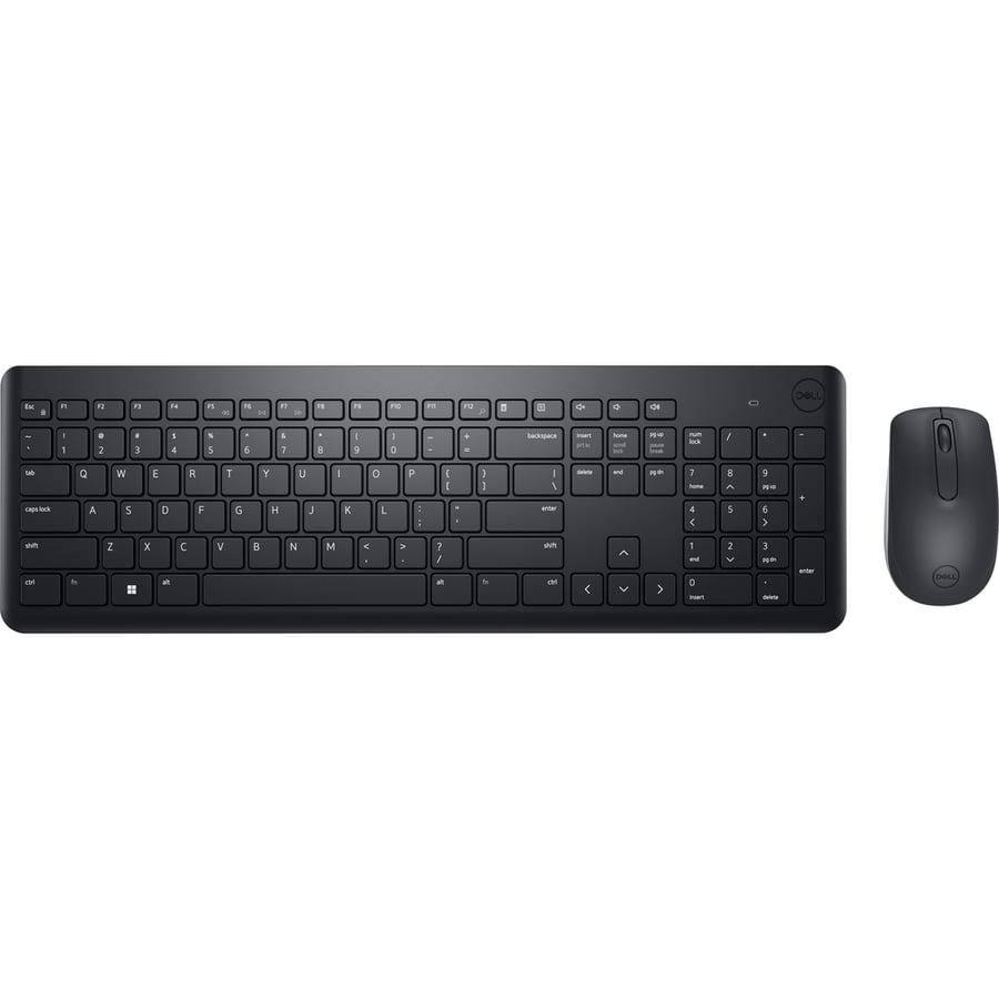 لوحة مفاتيح + ماوس لاسلكي Dell KM3322W – عربي/إنجليزي، بطارية طويلة