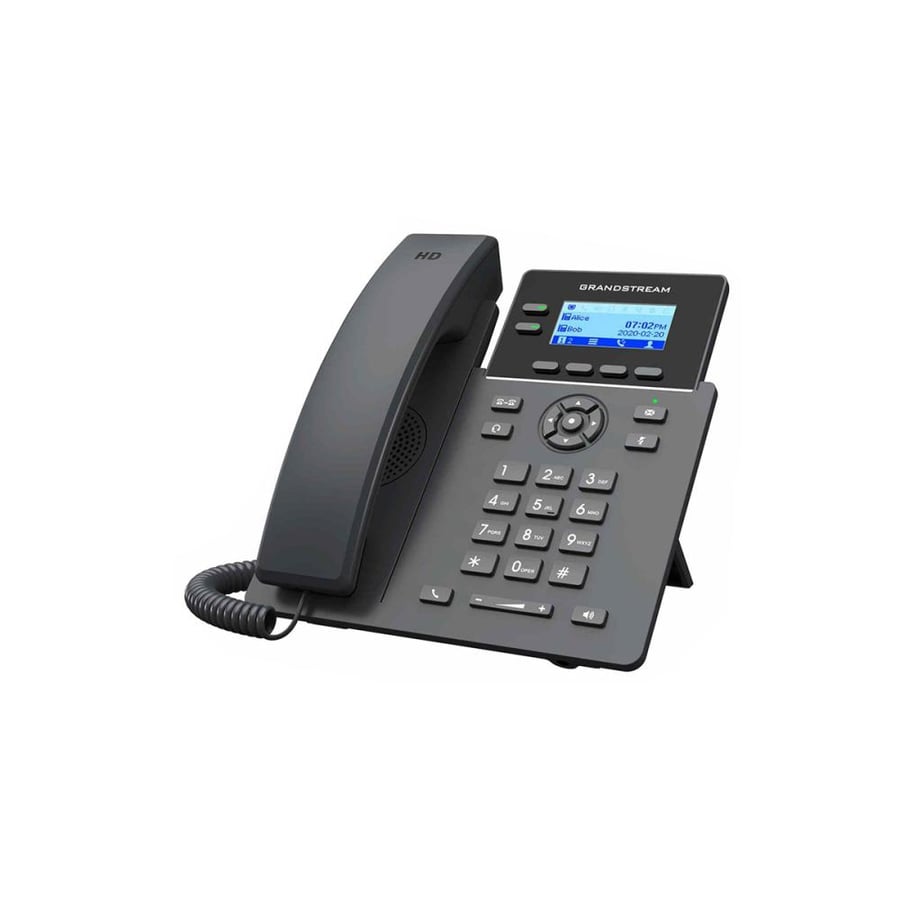 تليفون شبكي جراند ستريم GRP2602P / GRP2602P: GRANDSTREAM 2-LINE ESSENTIAL IP PHONE WITH POE