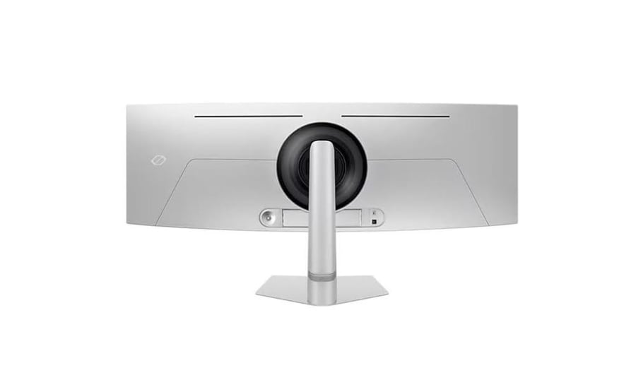 شاشة Samsung Odyssey OLED G9 مقاس 49 بوصة – OLED منحنية، 240Hz، سماعات مدمجة، لون فضي | LS49CG934SMXUE