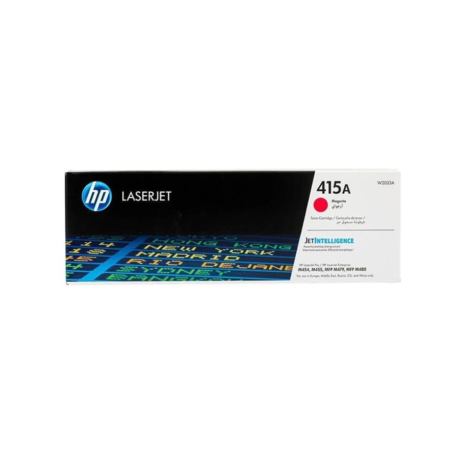 خرطوشة حبر HP 415A - أرجواني (Magenta) للطابعات الليزرية الملونة (W2033A)