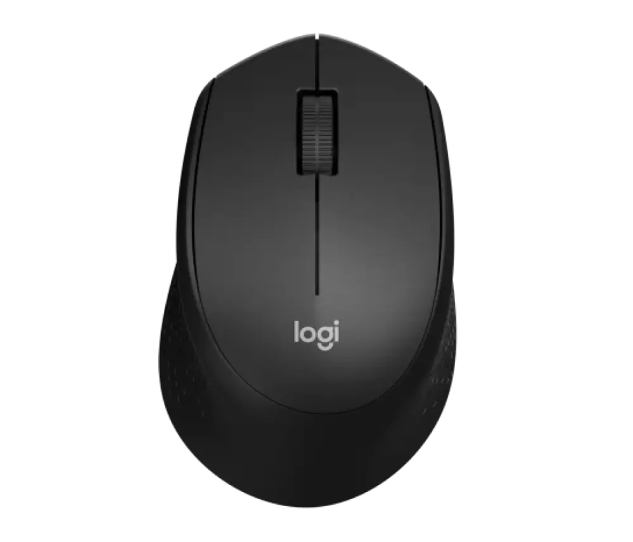 Logitech M280 Wireless Mouse – USB Receiver, Comfortable Ergonomic Design, Black