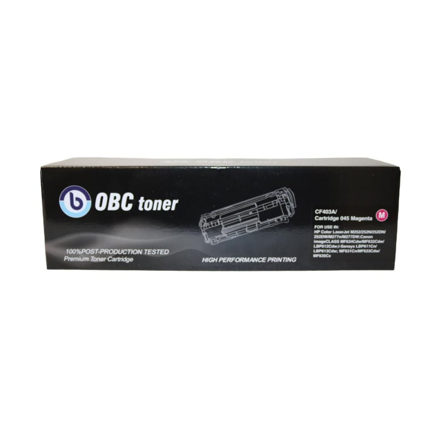 OBC Toner Cartridge Compatible with HP 201A - Magenta