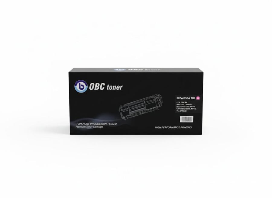 حبر HP 307A/650A أرغوانى OBC