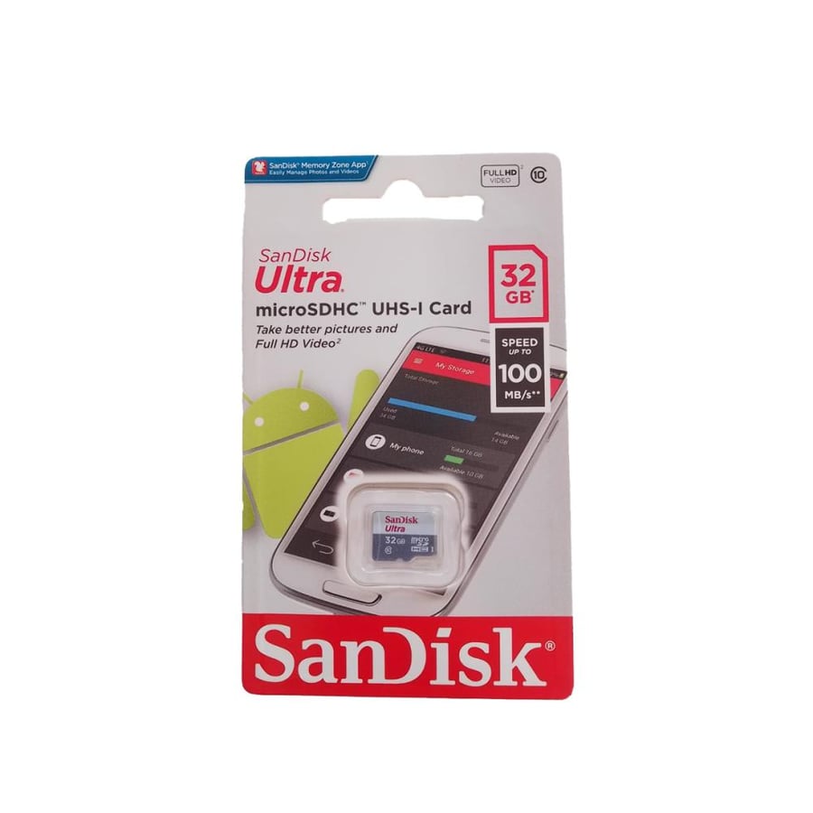 ميموري كارد سان ديسك 32 جيجا / SANDISK MEMORY CARD 32G