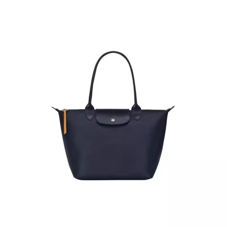 Longchamp leather (navy)