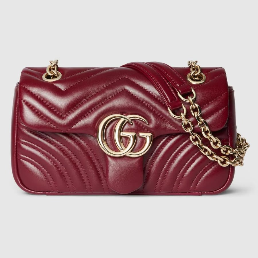 قوتشي جي جي مارمونت برغندي / Gucci marmont