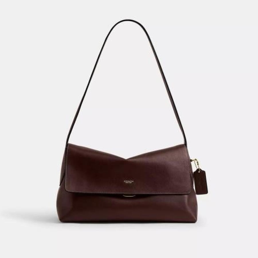 كوتش تشيلسي بني داكن 30 (Coach Chelsea Shoulder Bag