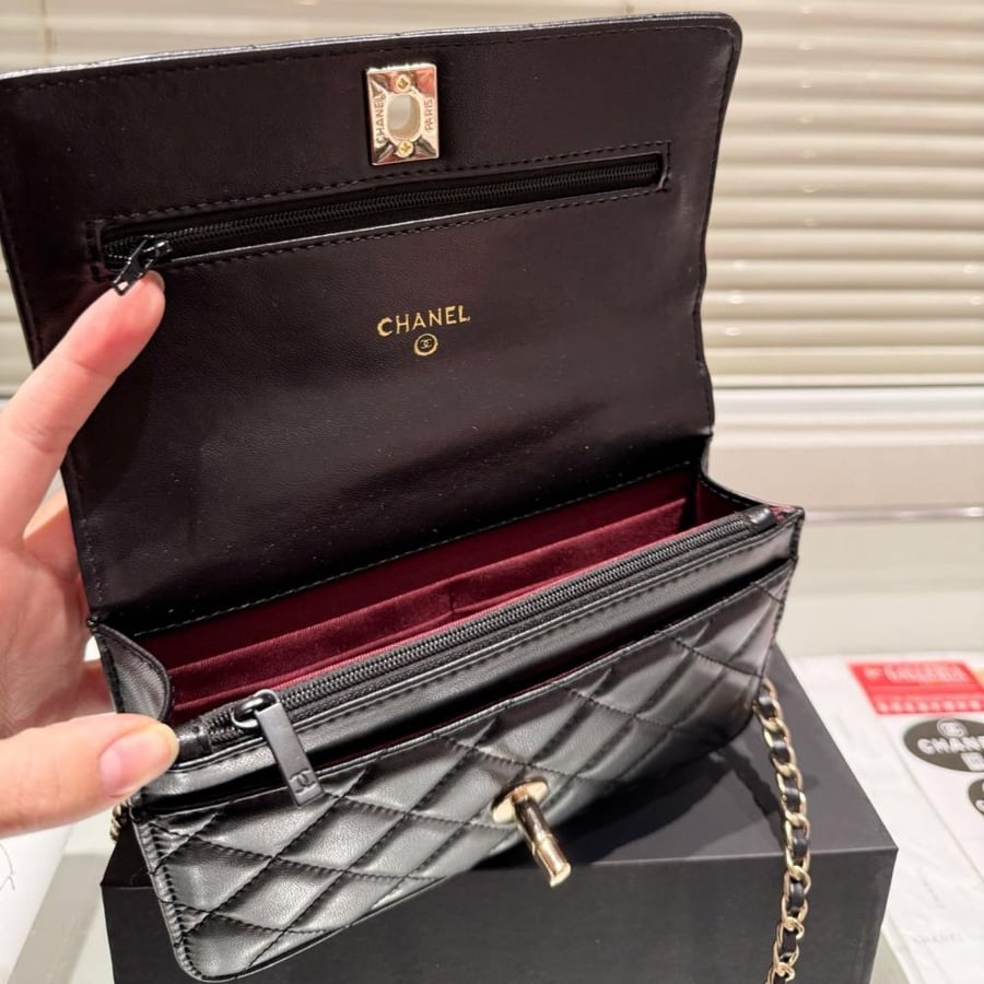 شنطه شانيل اسود  - CHANEL