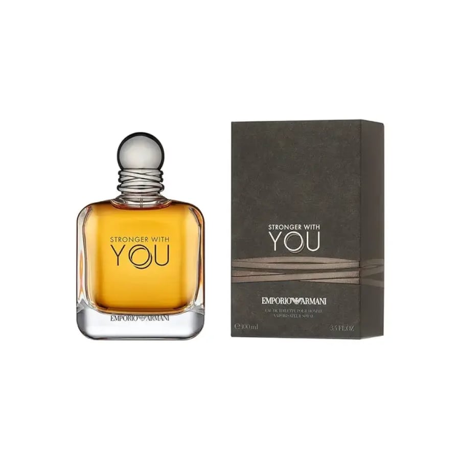 عطر ارماني سترونجر ويذ يو الرجالي او دو تواليت 100مل