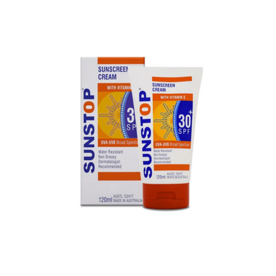 كريم واقي شمس حماية 30 SPF من سن ستوب - 120 مل