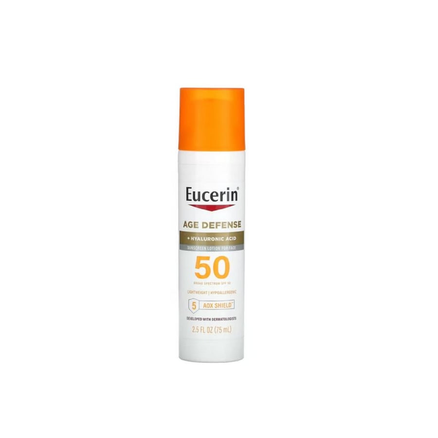 لوشن واقي شمس للوجة محارب لعلامات الشيخوخة SPF 50 من يوسرين - 75 مل