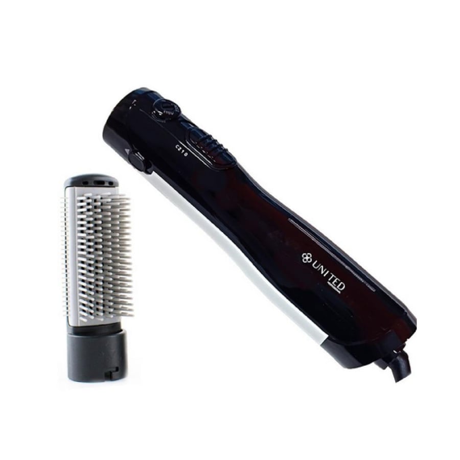 United Professional Hair Styler With Detachable Brush - HB 8421D, Black