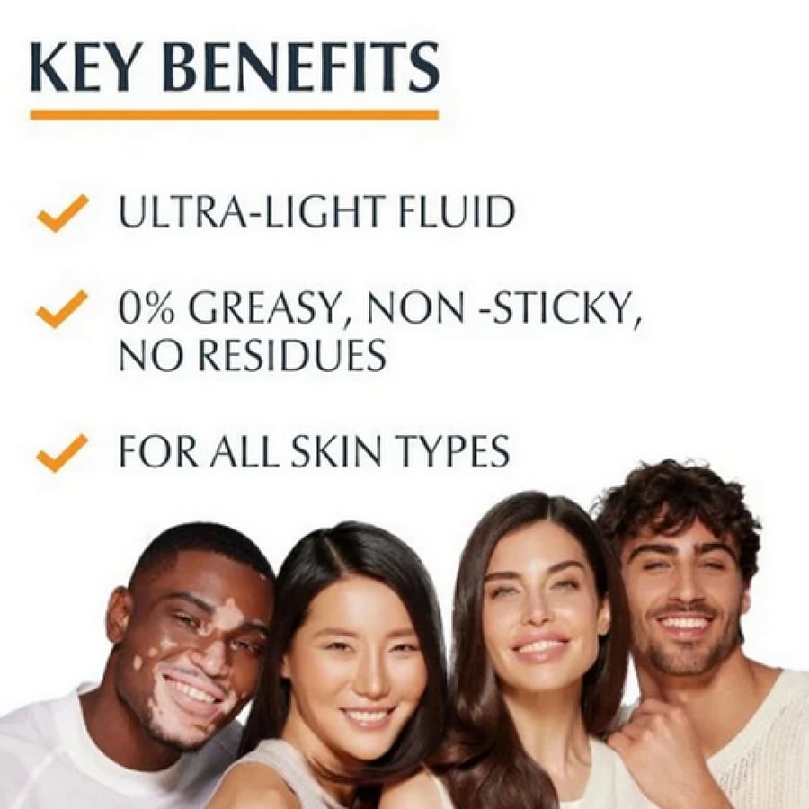 Eucerin Hydro Protect Mild Sunscreen Fluid SPF 50 - 50 ml