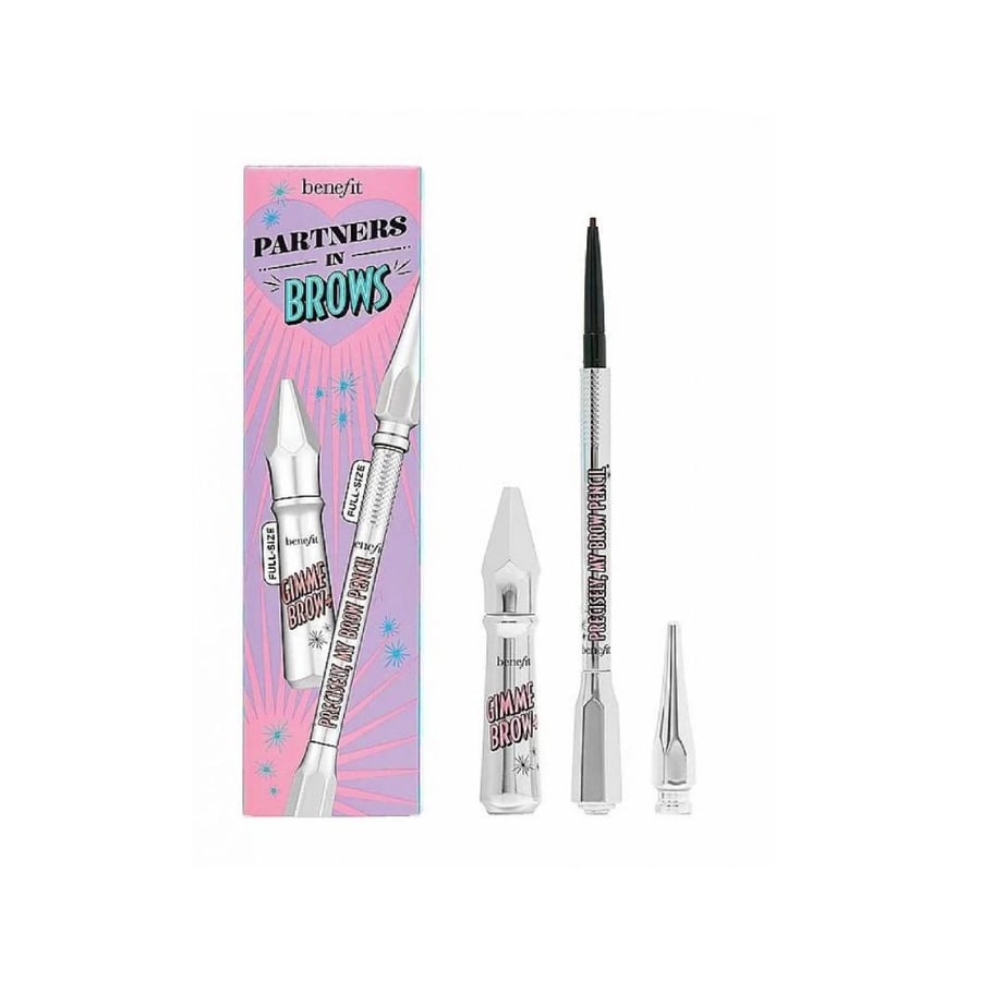 Benefit eyebrow pencil and mascara set, black and brown - 5