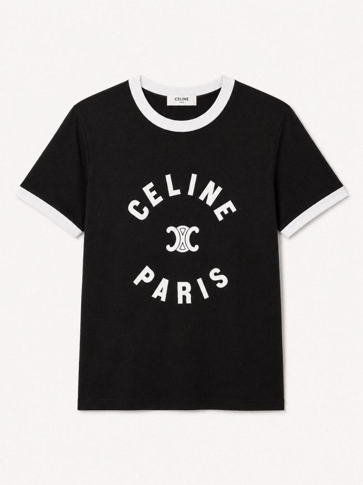 Celine tshirt size s-m تسليم فوري