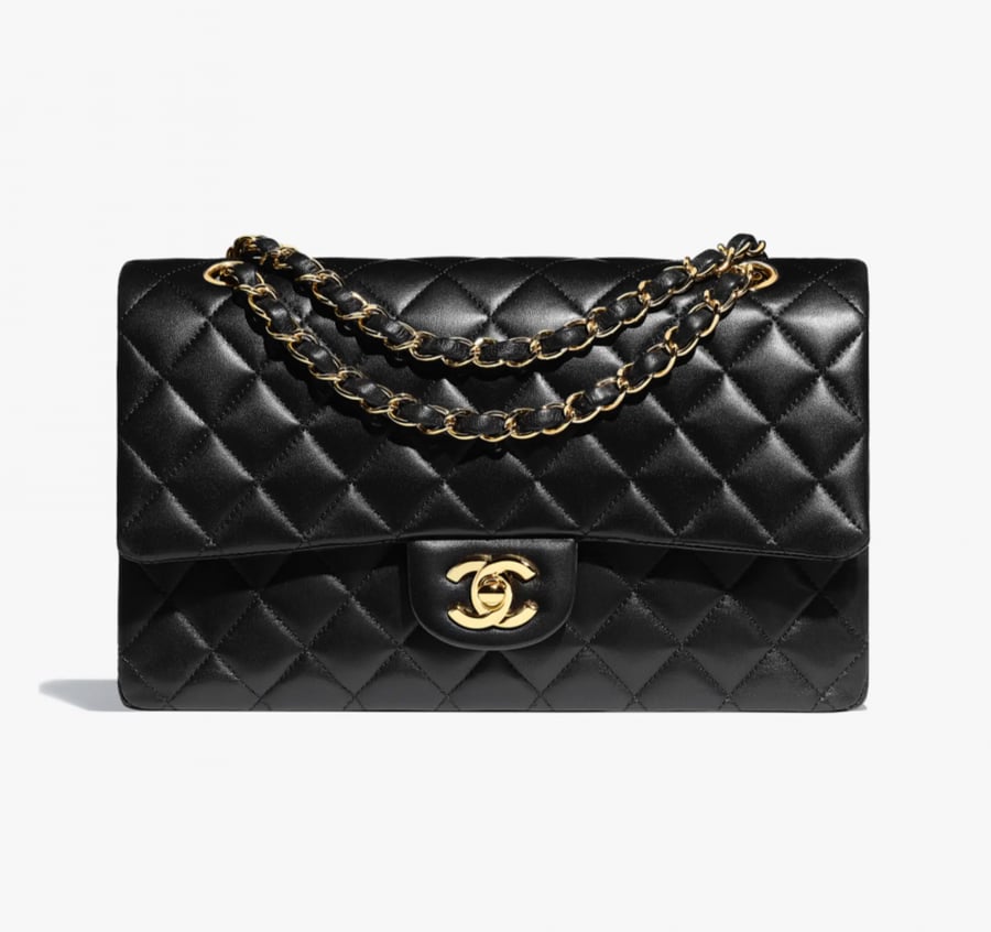 Chanel classic flap gold hardware