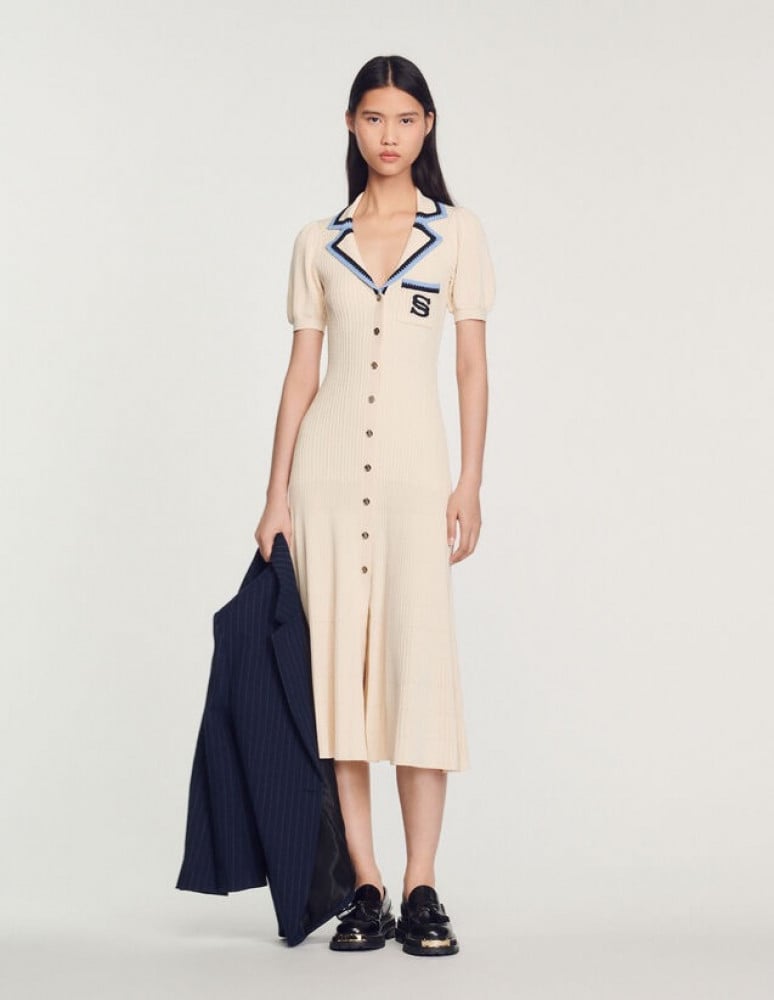 Sandro dress white