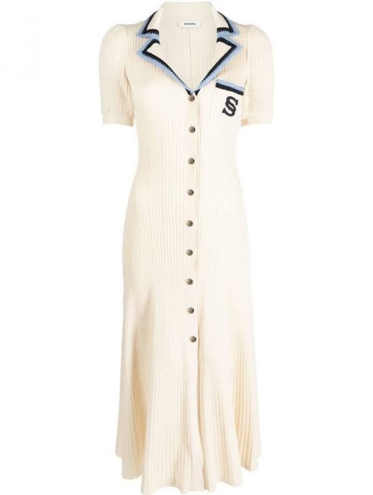 Sandro dress white