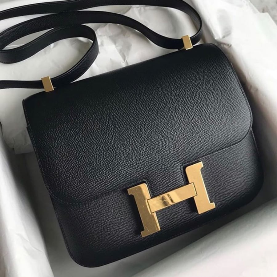 Hermes Constance gold hardware