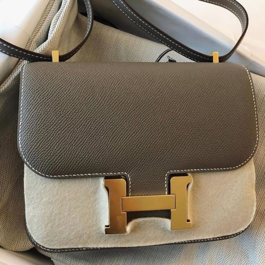 Hermes Constance gold hardware