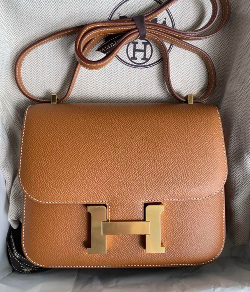 Hermes Constance gold hardware