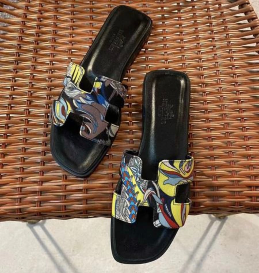 Hermes oran sandal
