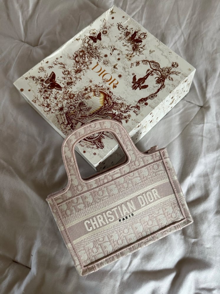 Dior mini tote