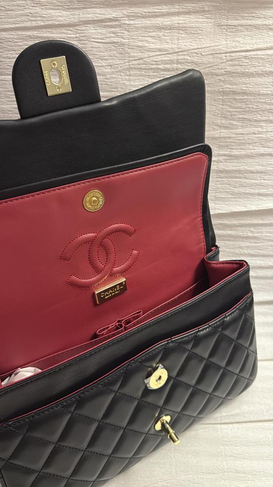 Black bag with gold