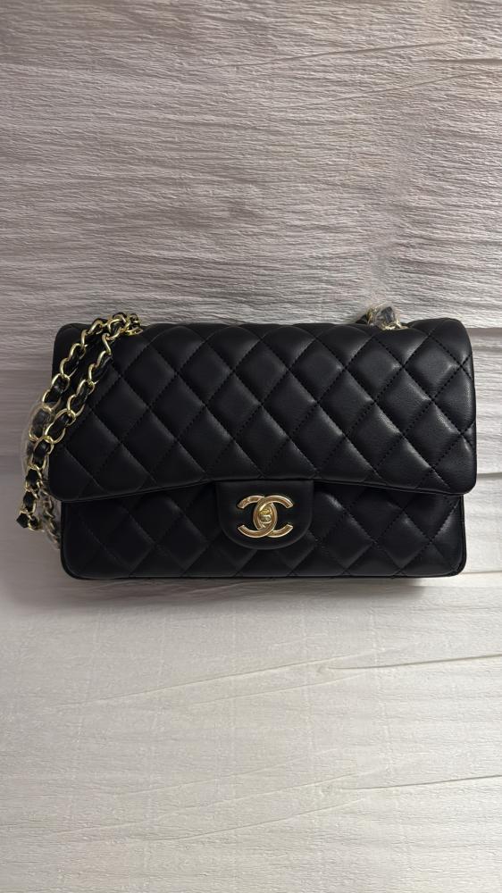 Black bag with gold