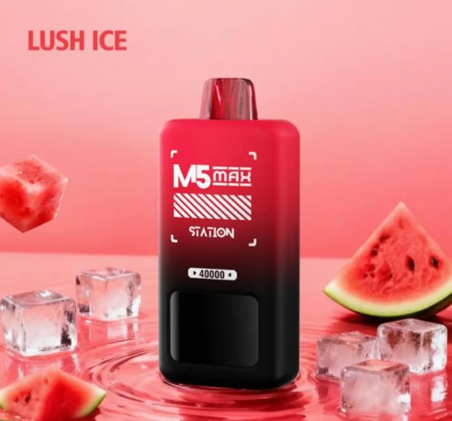 A 40,000 puff M5 watermelon ice 20 nicotine