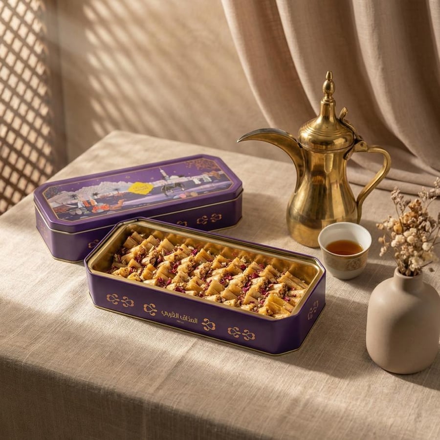 بقلاوه بيكان من المذاق العربي