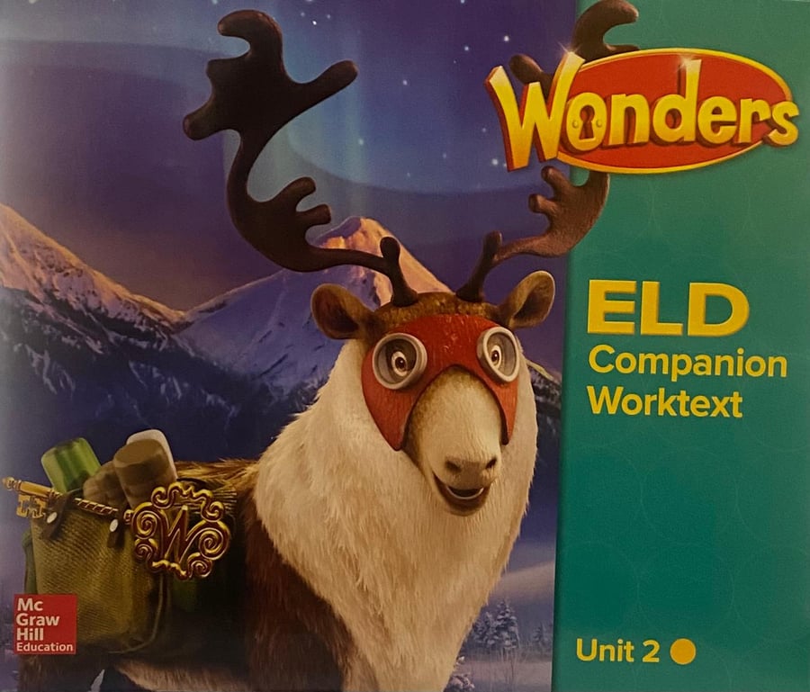 WONDERS ELD COMPANION WORKTEXT UNIT 2 GRADE 5