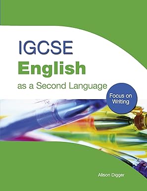 IGCSE ENGLISH AS A SECOND LANGUAGE