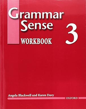 grammar sense 3 wb